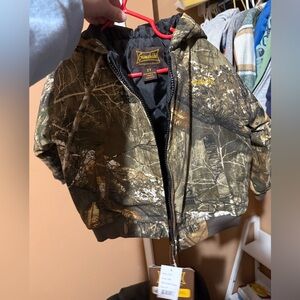 Camo Kids Puffer Jacket